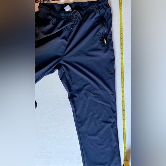 Men's Navy Blue breathable sweat resistant workout Pants - Picture 10 of 10